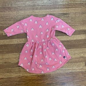 Rainbow printed Tea Collection dress.  Size 2.